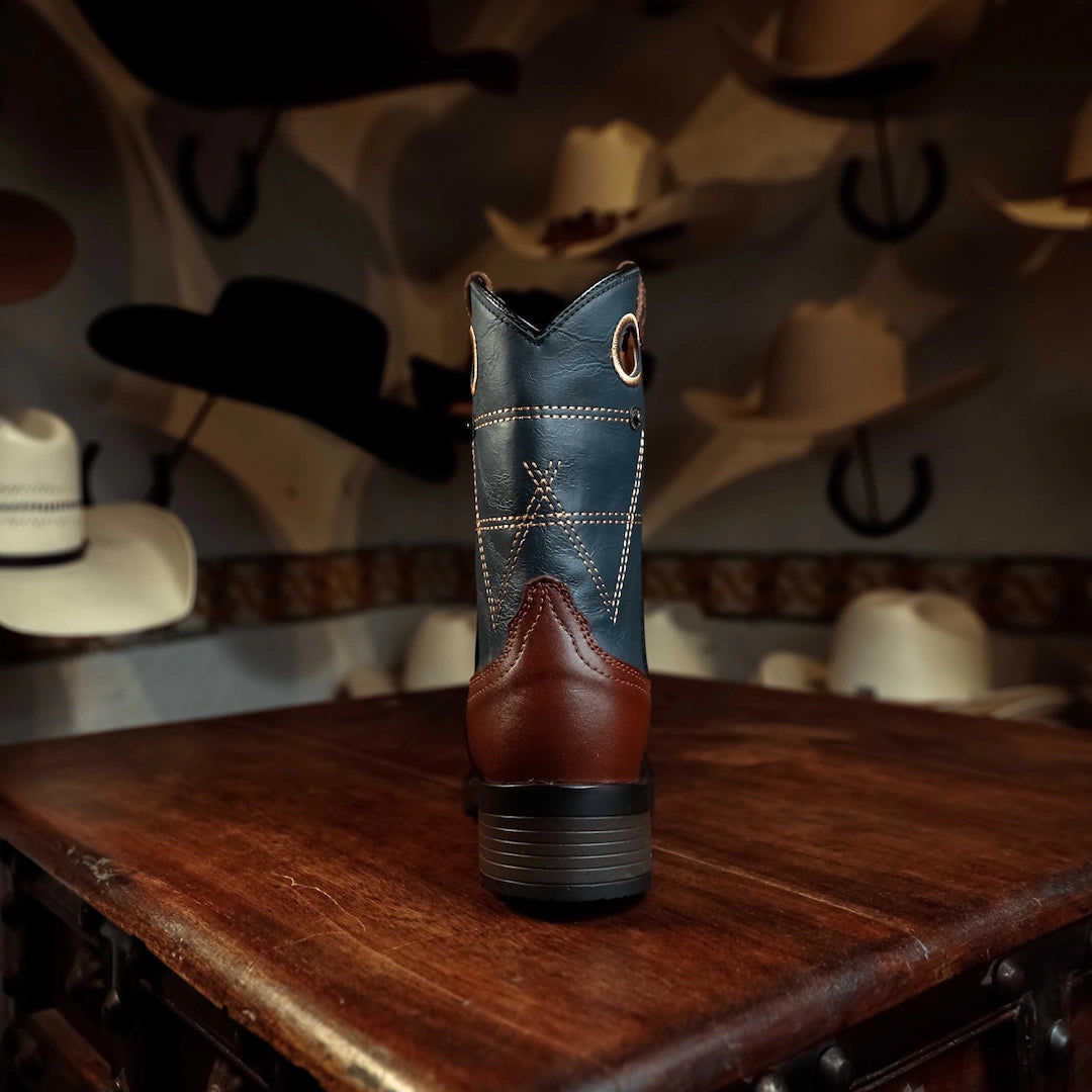 Bota Kids Wrangler Lil Rider Café 001