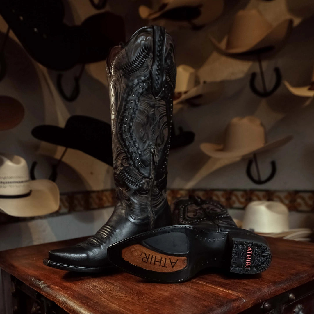 Bota Athiri Roma Cleyton Negro H-Marie 018