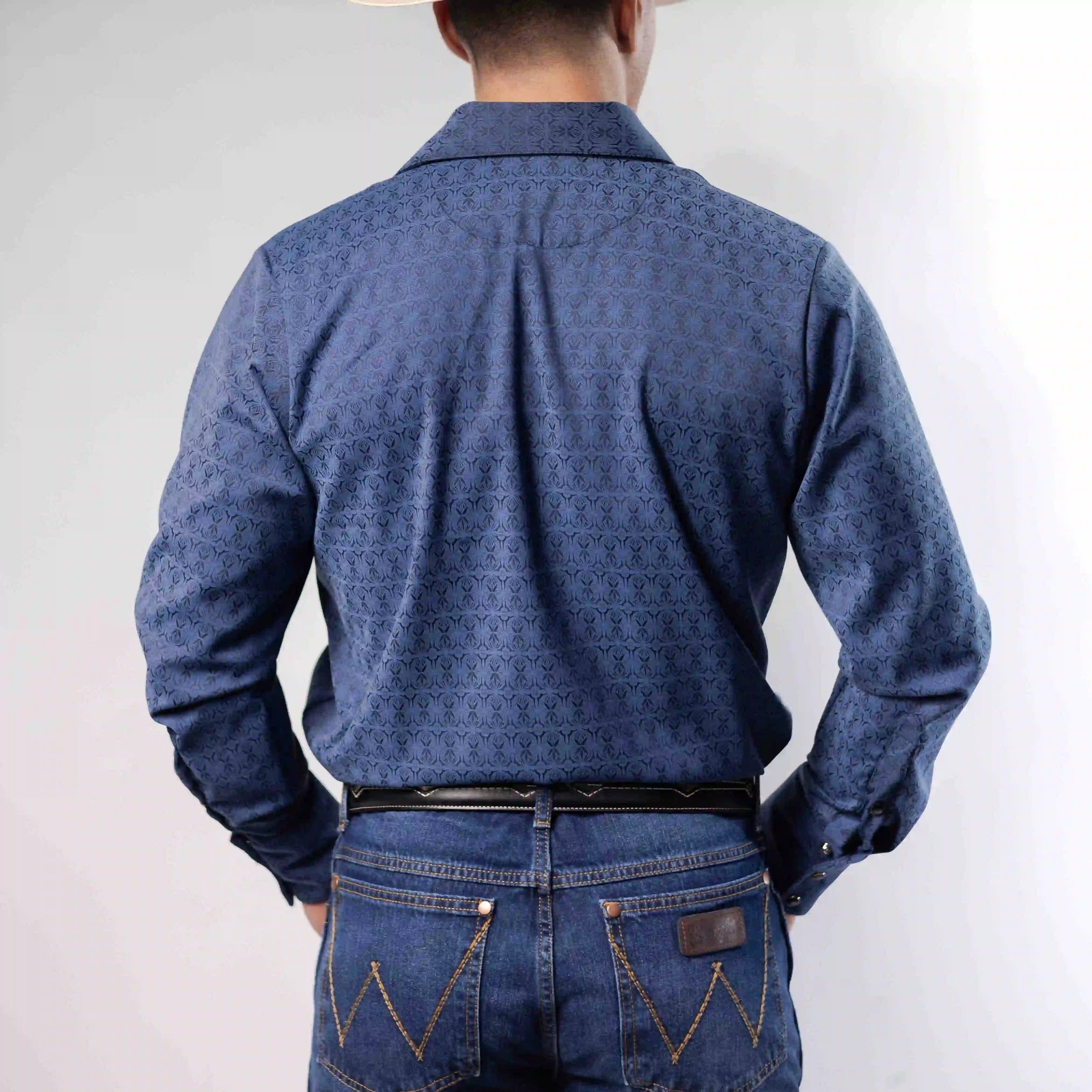 Camisa Custer Est Boston Talav Azul 026