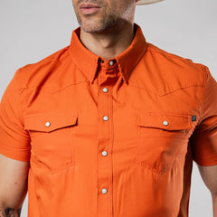 Camisa Rock&Roll MC Performance Lisa Naranja 065