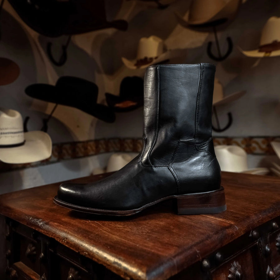 Botin Tejano Cleyton Negro H-78 Oval 063