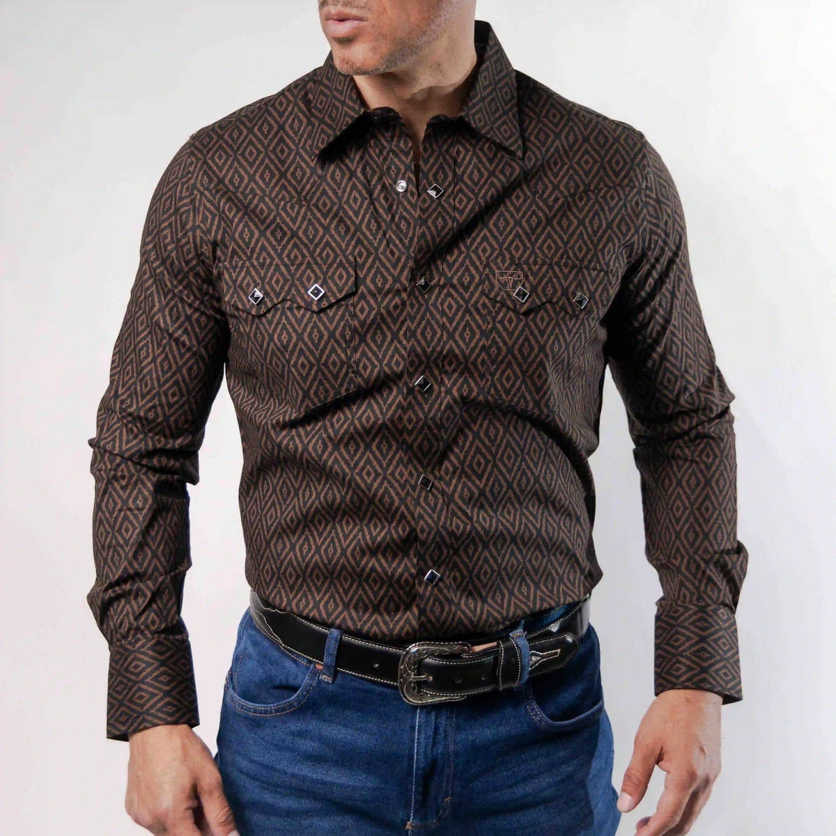 CAM PLATINI MODERN FIT EST ROMB NGR/AREN