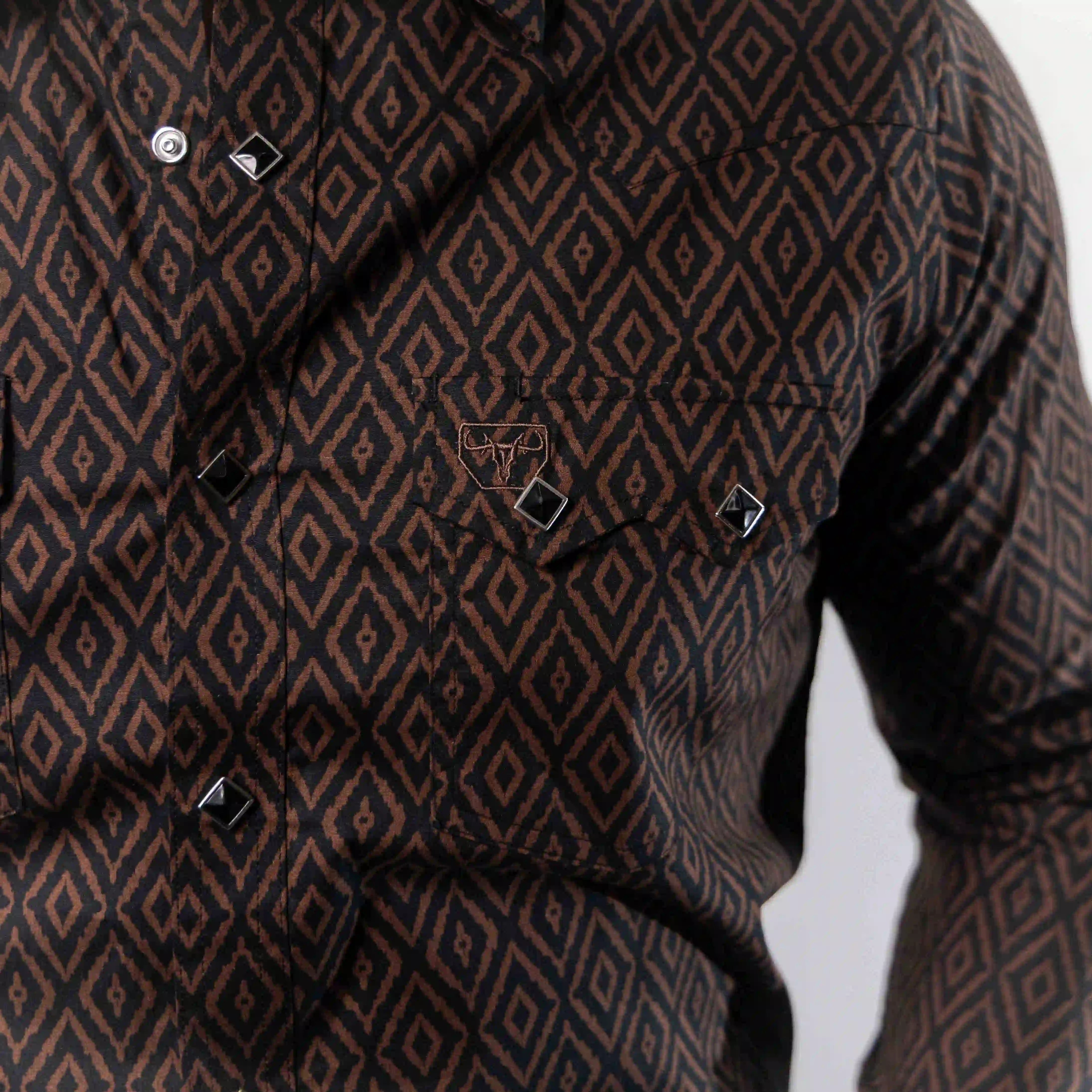 CAM PLATINI MODERN FIT EST ROMB NGR/AREN