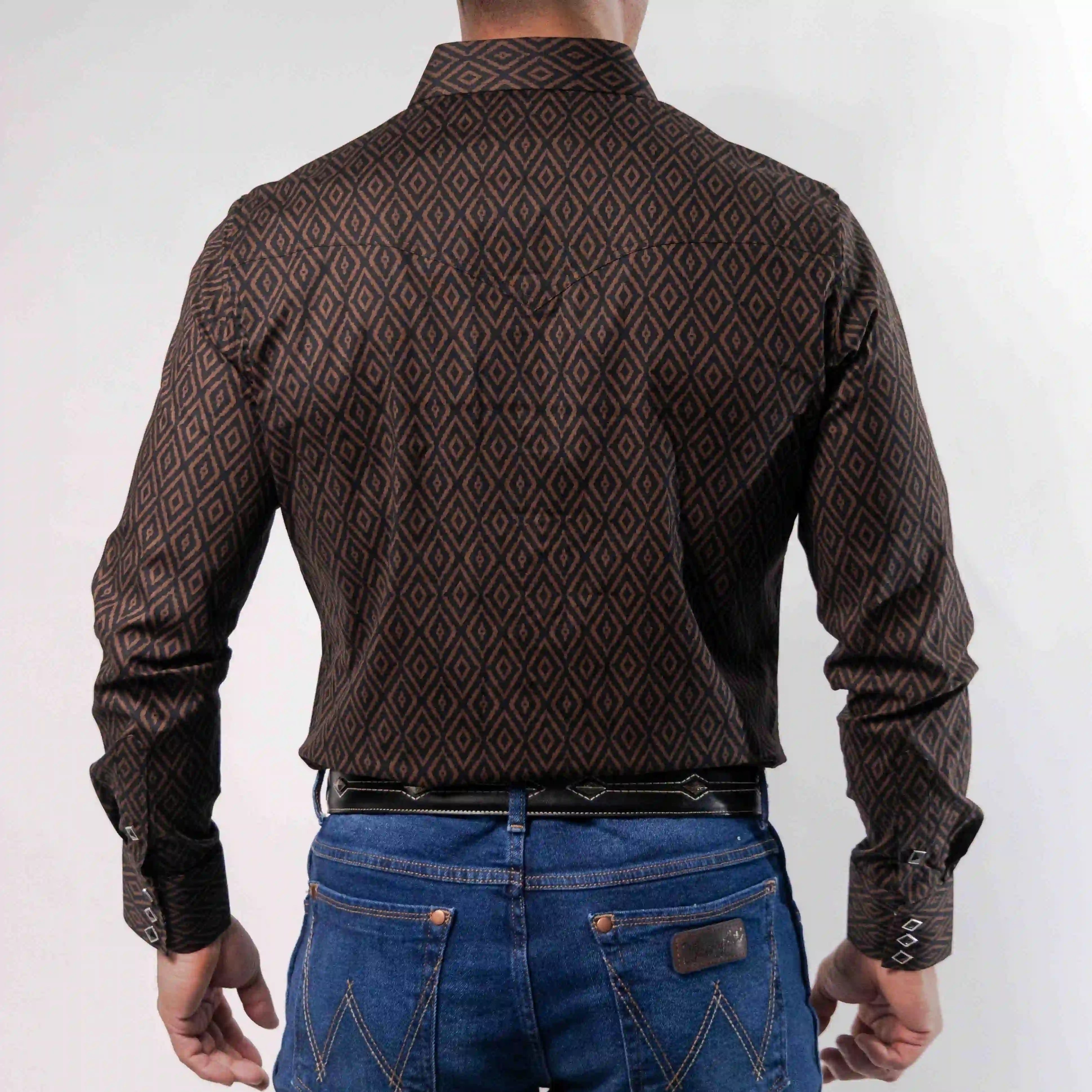 CAM PLATINI MODERN FIT EST ROMB NGR/AREN