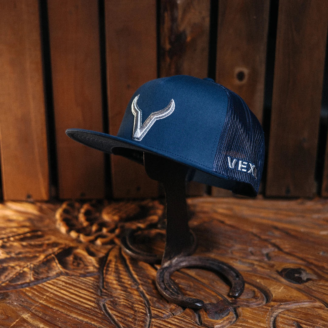 Gorra Vexil Azul Logo Silver 192