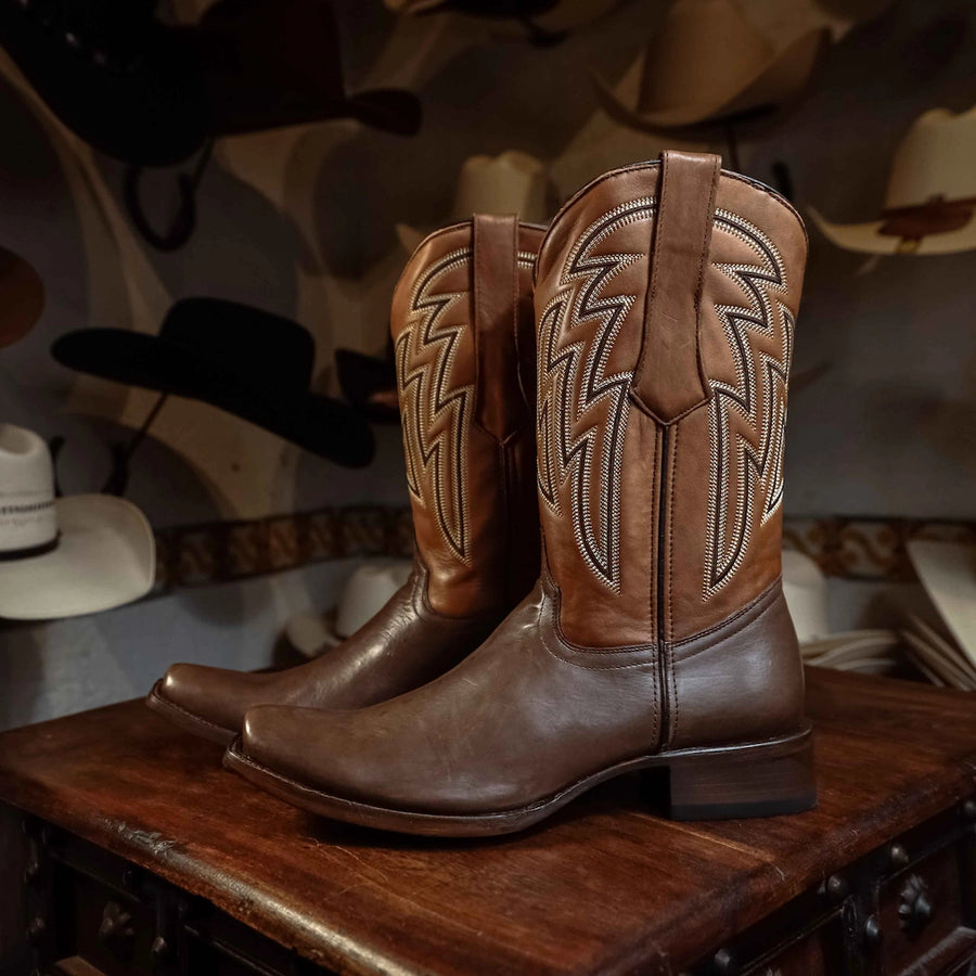 Bota Tejano Pietro Cleyton Café 070