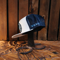 Gorra Vexil Blanca Logo Azul 193
