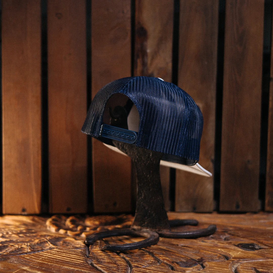 Gorra Vexil Blanca Logo Azul 193