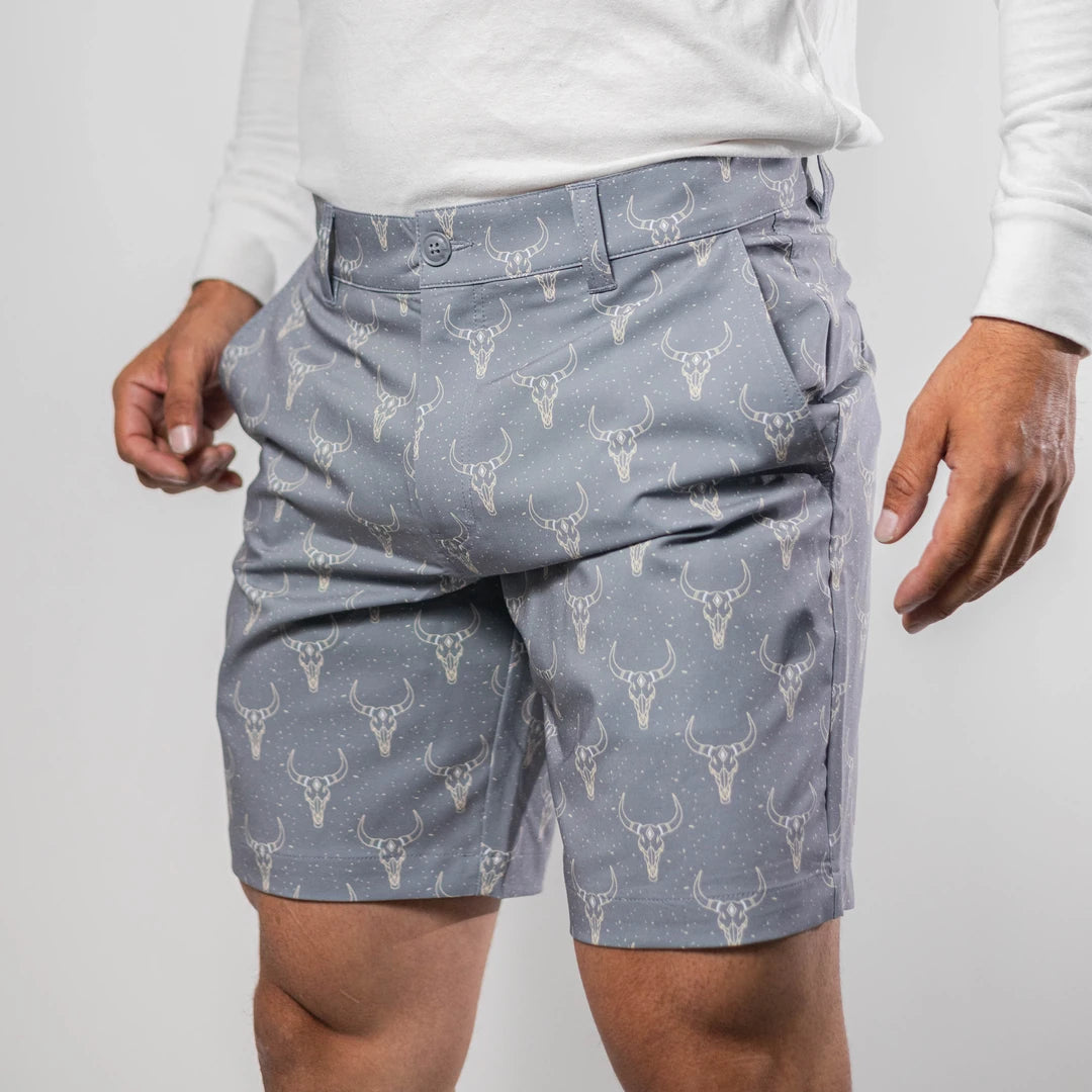Shorts Rock&Roll Est Longhorn Gris 056