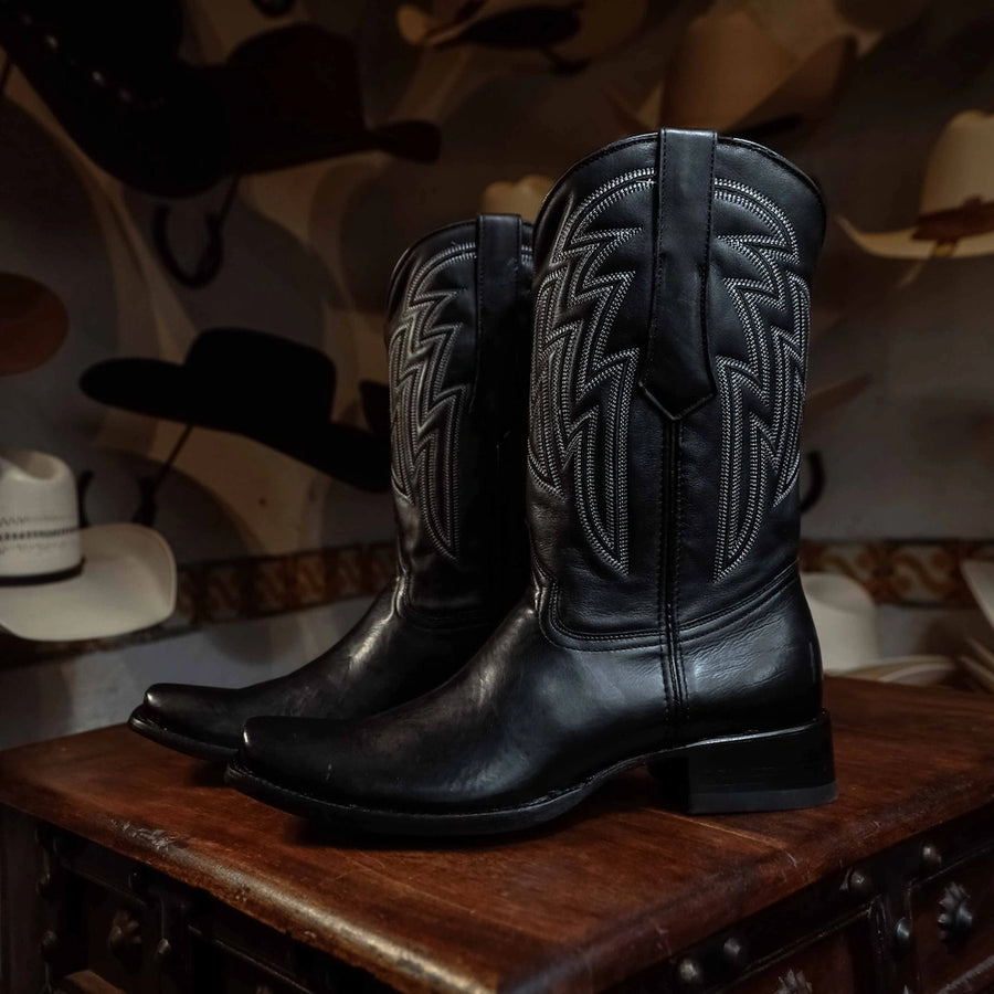 Bota Tejano Style Pietro Cleyton Negro 073