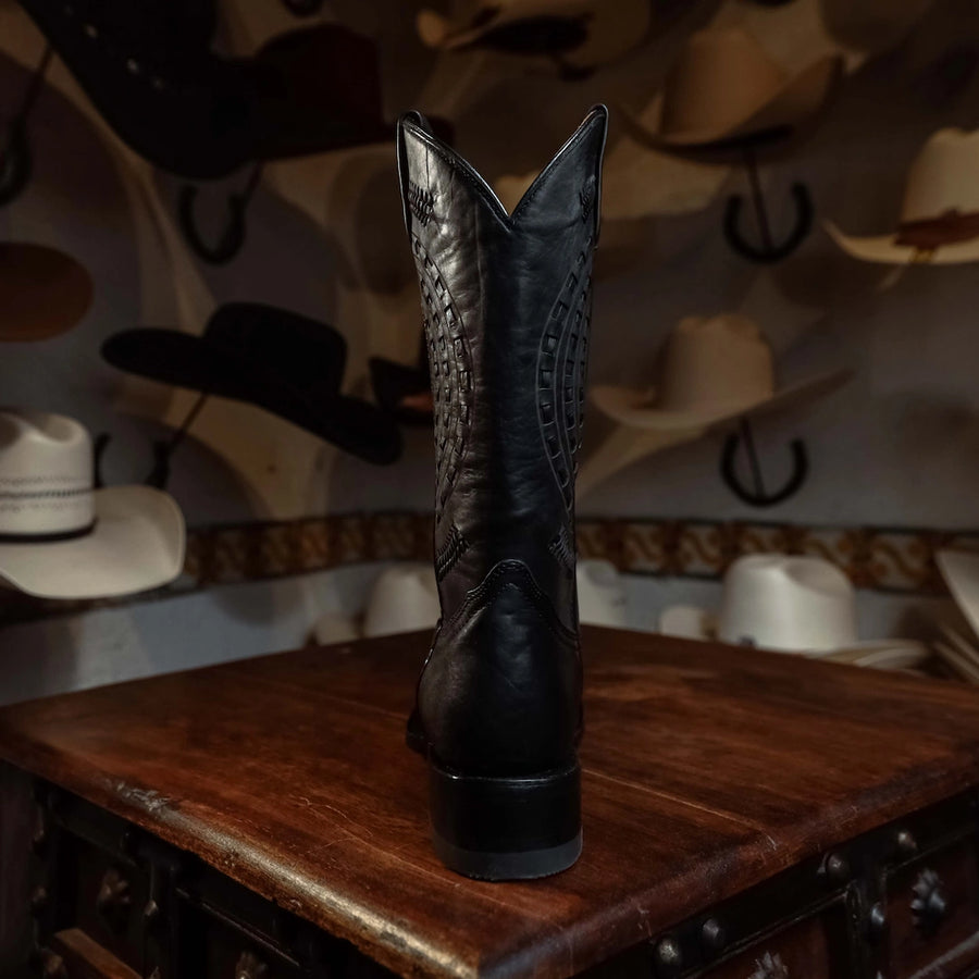 Bota Tejano Roma Cleyton Negro H-501 072