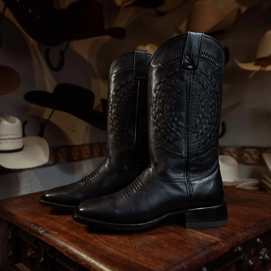 Bota Tejano Roma Cleyton Negro H-501 072
