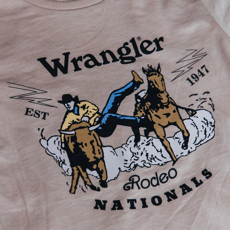 Playera Wrangler Kids Khaki 008