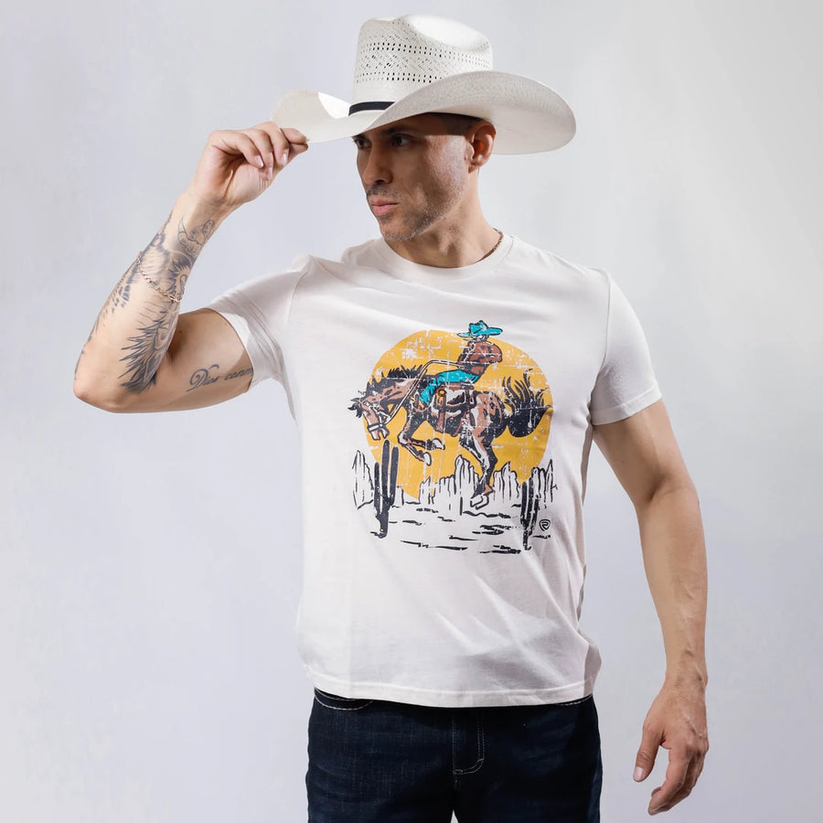 Playera Rock&Roll Rodeo Beige 029