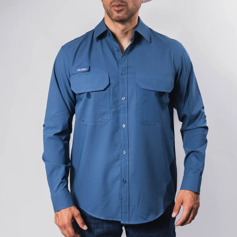 Camisa McAllen Performance Acero 055