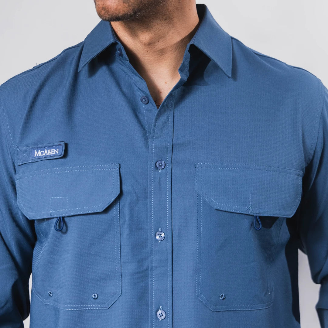Camisa McAllen Performance Acero 055