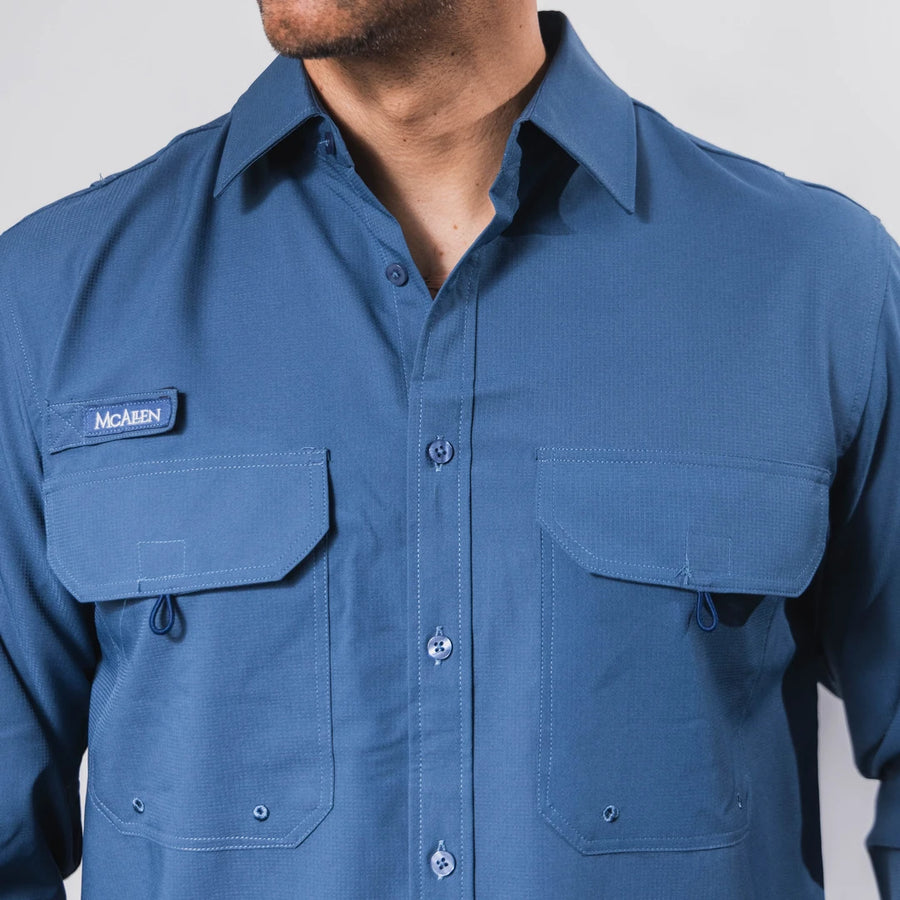 Camisa McAllen Performance Acero 055