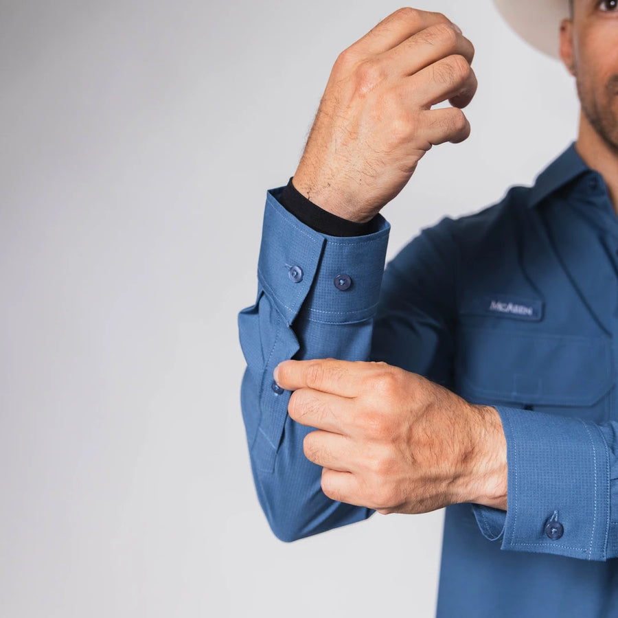 Camisa McAllen Performance Acero 055