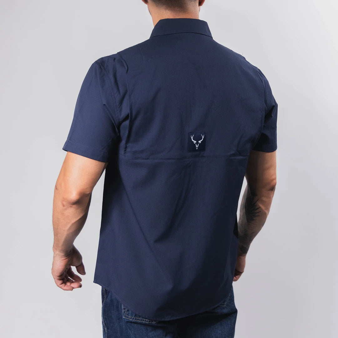 Camisa McAllen MC Performance Marino 057