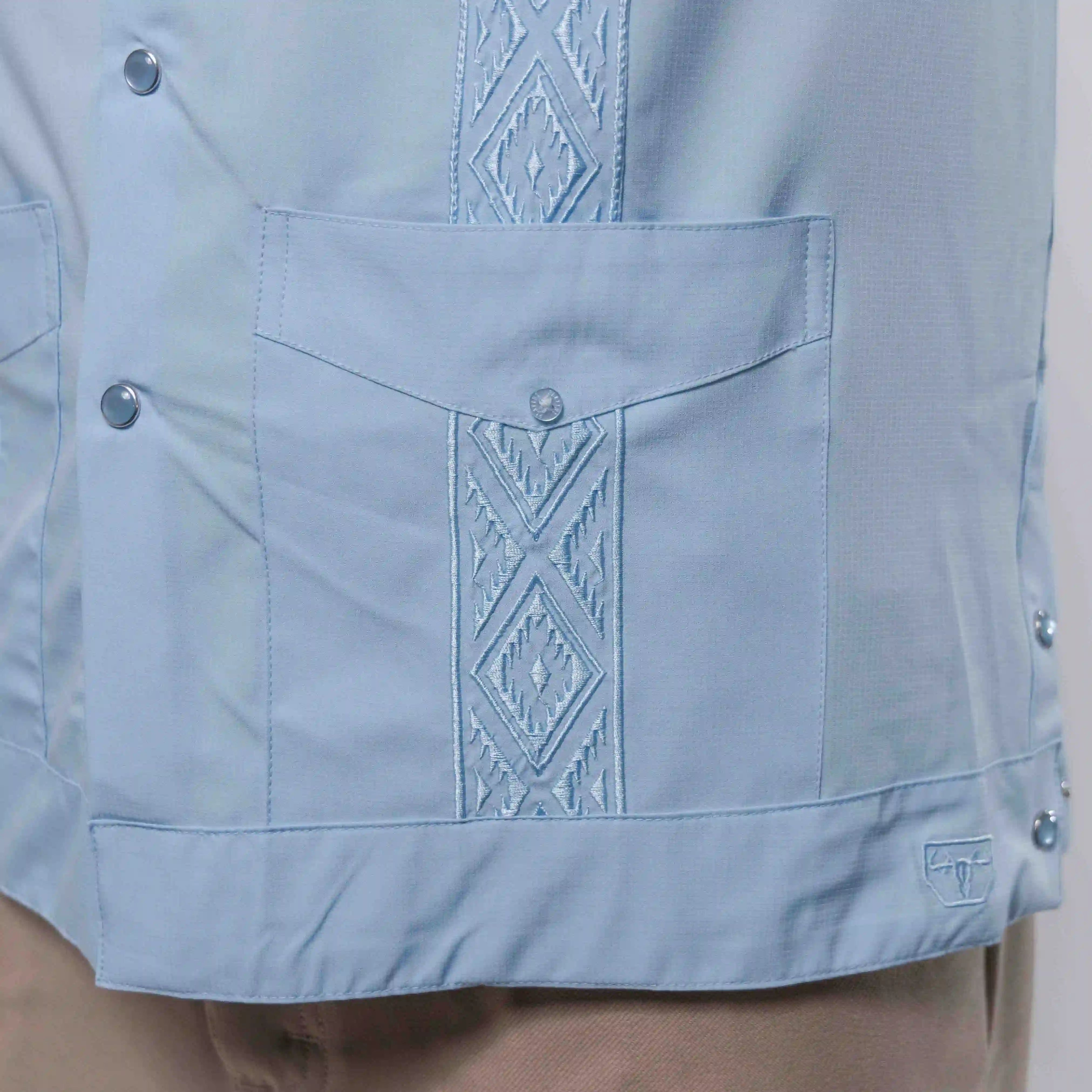 GUAYABERA PLATINI PERFORMANCE BORD CELES