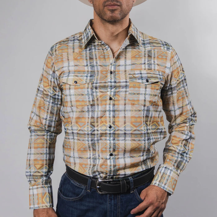 Camisa McAllen Estampada Aztec Colores 058