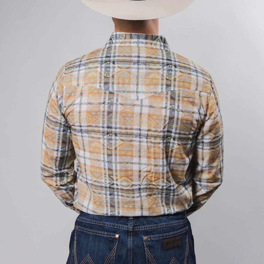 Camisa McAllen Estampada Aztec Colores 058