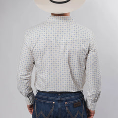 Camisa McAllen Est Beige/Azul 063