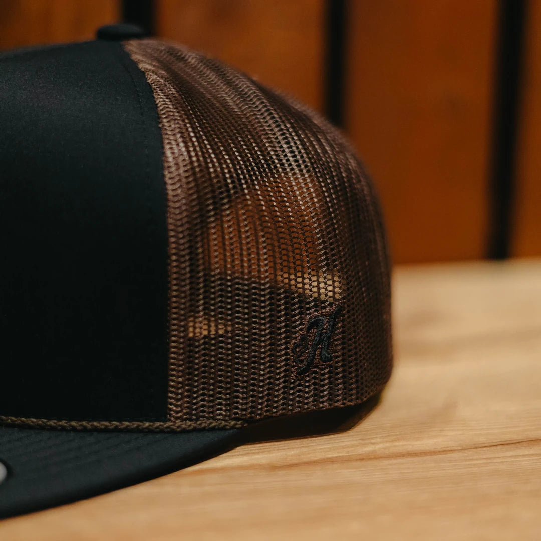 Gorra Hooey Negro/Café West 010