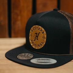 Gorra Hooey Negro/Café West 010