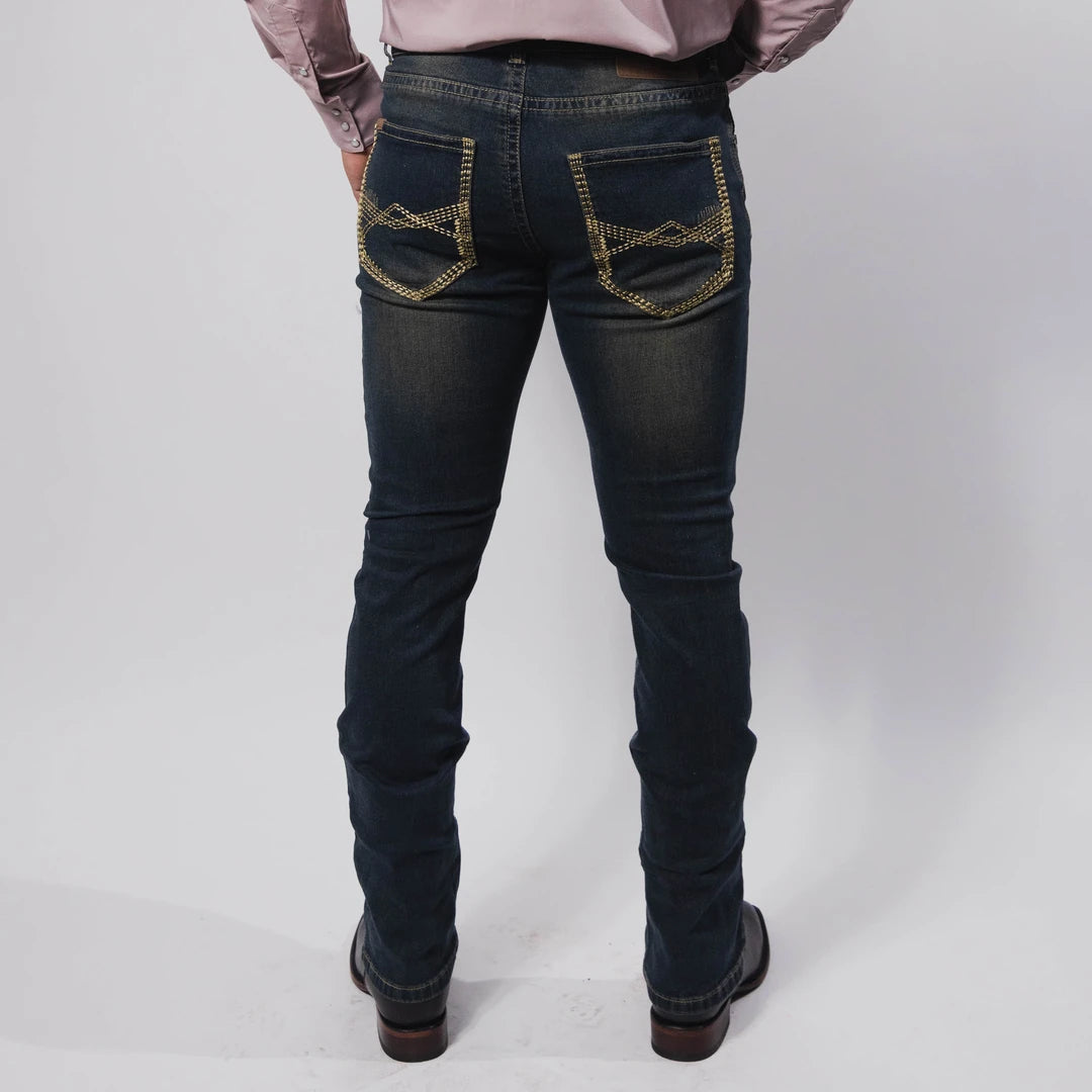Pantalon McAllen Dirty Blue Bord 011