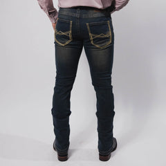 Pantalon McAllen Dirty Blue Bord 011