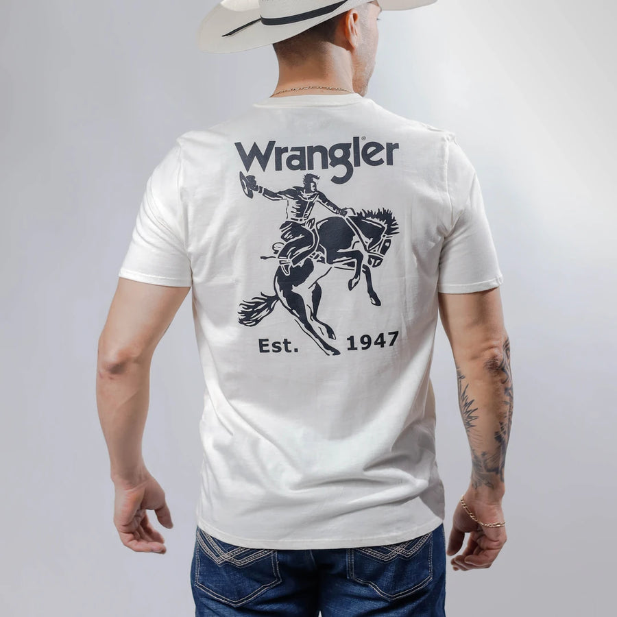 Playera Wrangler Blanca 242