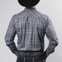 Camisa Hannover Est Gris/Negro 355