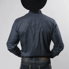 Camisa Hannover Est Oxford/Negro 357
