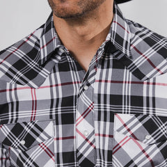Camisa Hannover Cua Blanco/Negro 358