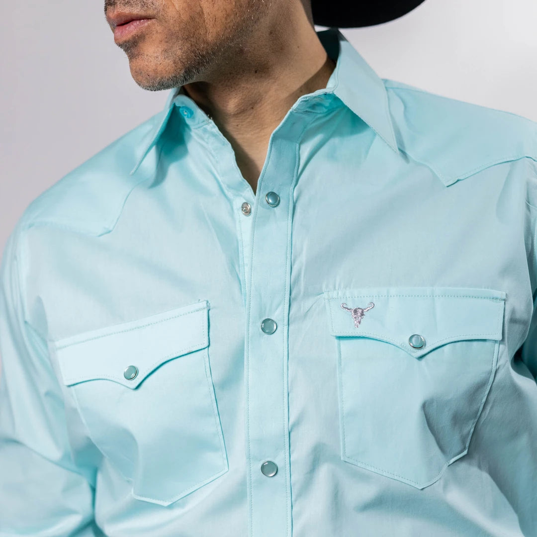 Camisa Cactus Lisa Aqua 121