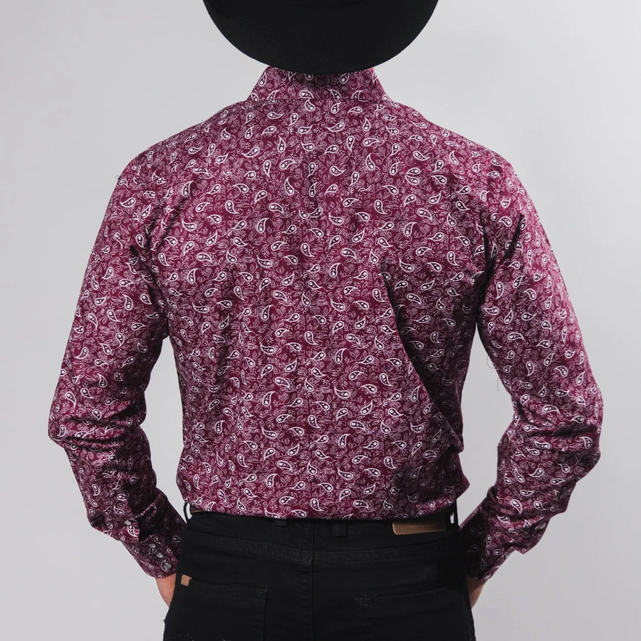 Camisa Hannover Estampada Amibas Rojo/Blanco 366