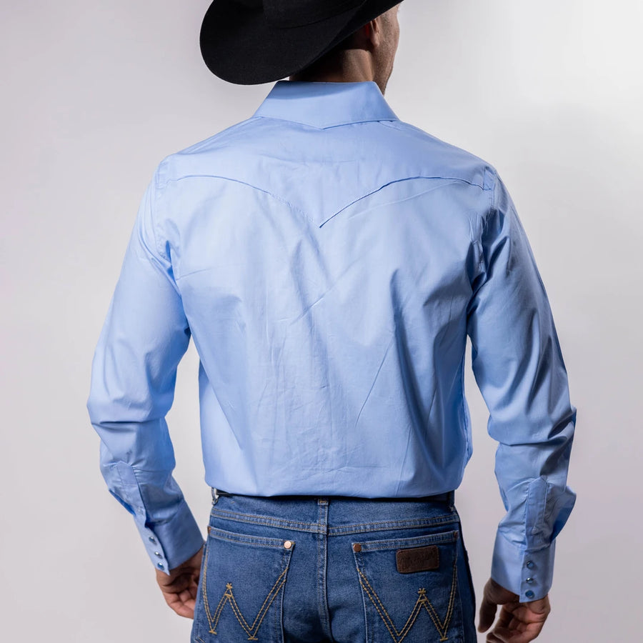 Camisa Cactus Lisa Celeste 122
