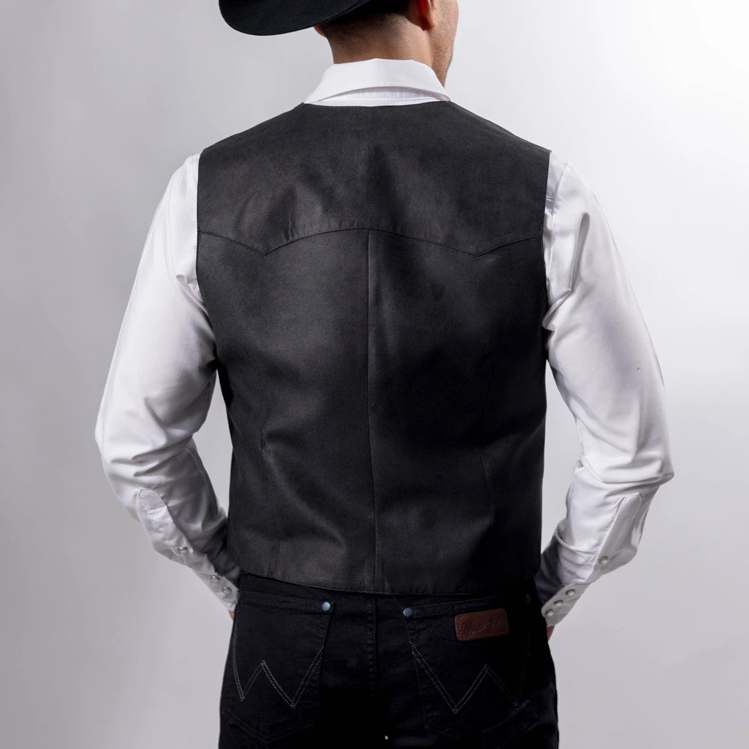 Chaleco Vaquero Far West Gamu Negro 036