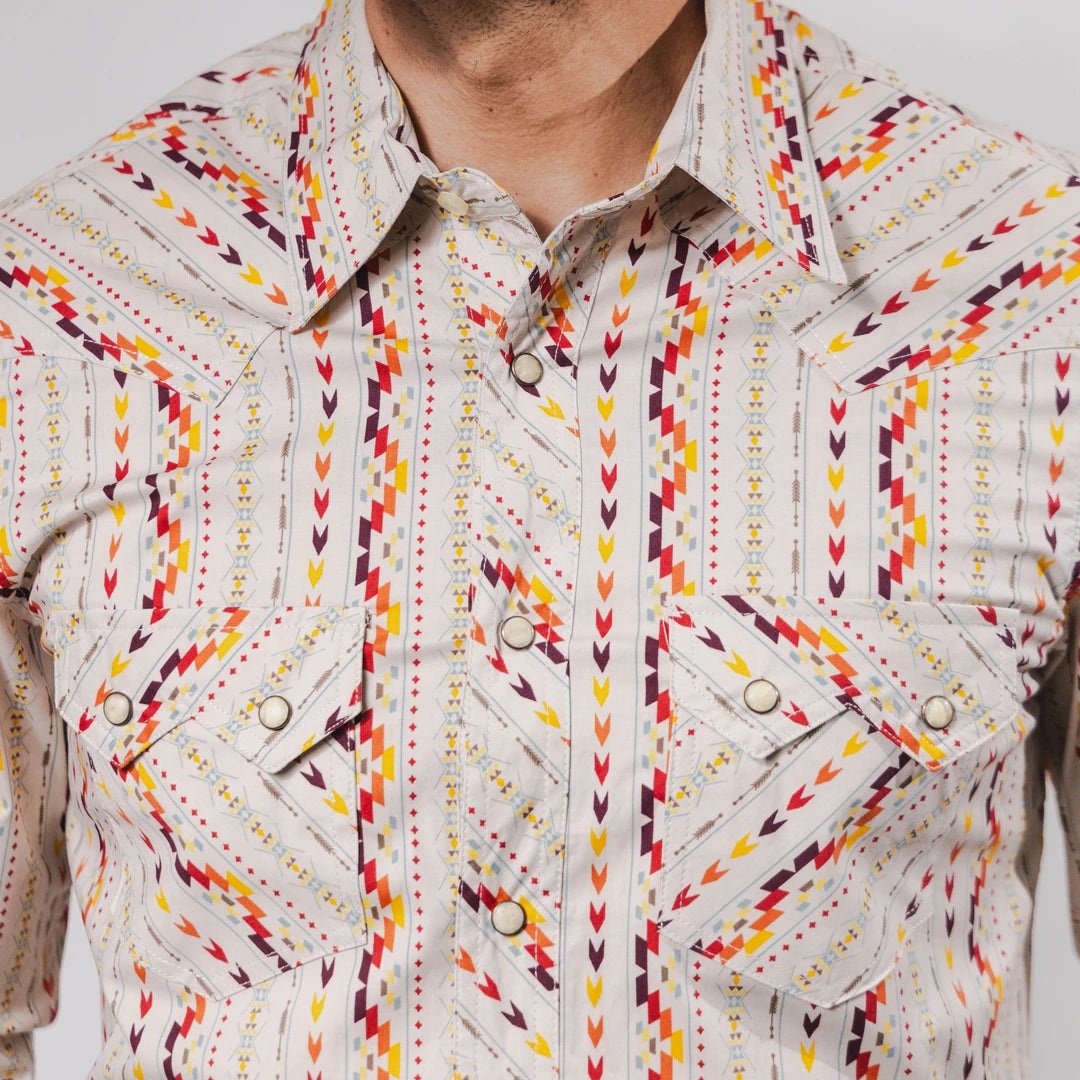Camisa Rock&Roll Navajo Beige Colors 048