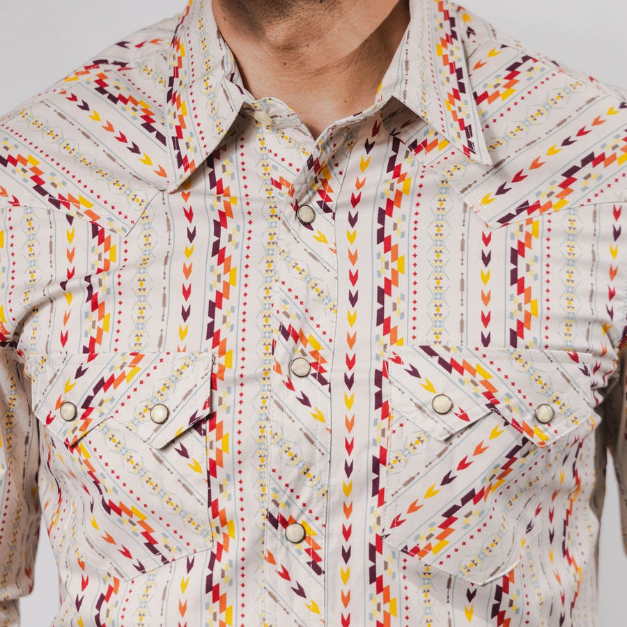 Camisa Rock&Roll Navajo Beige Colors 048