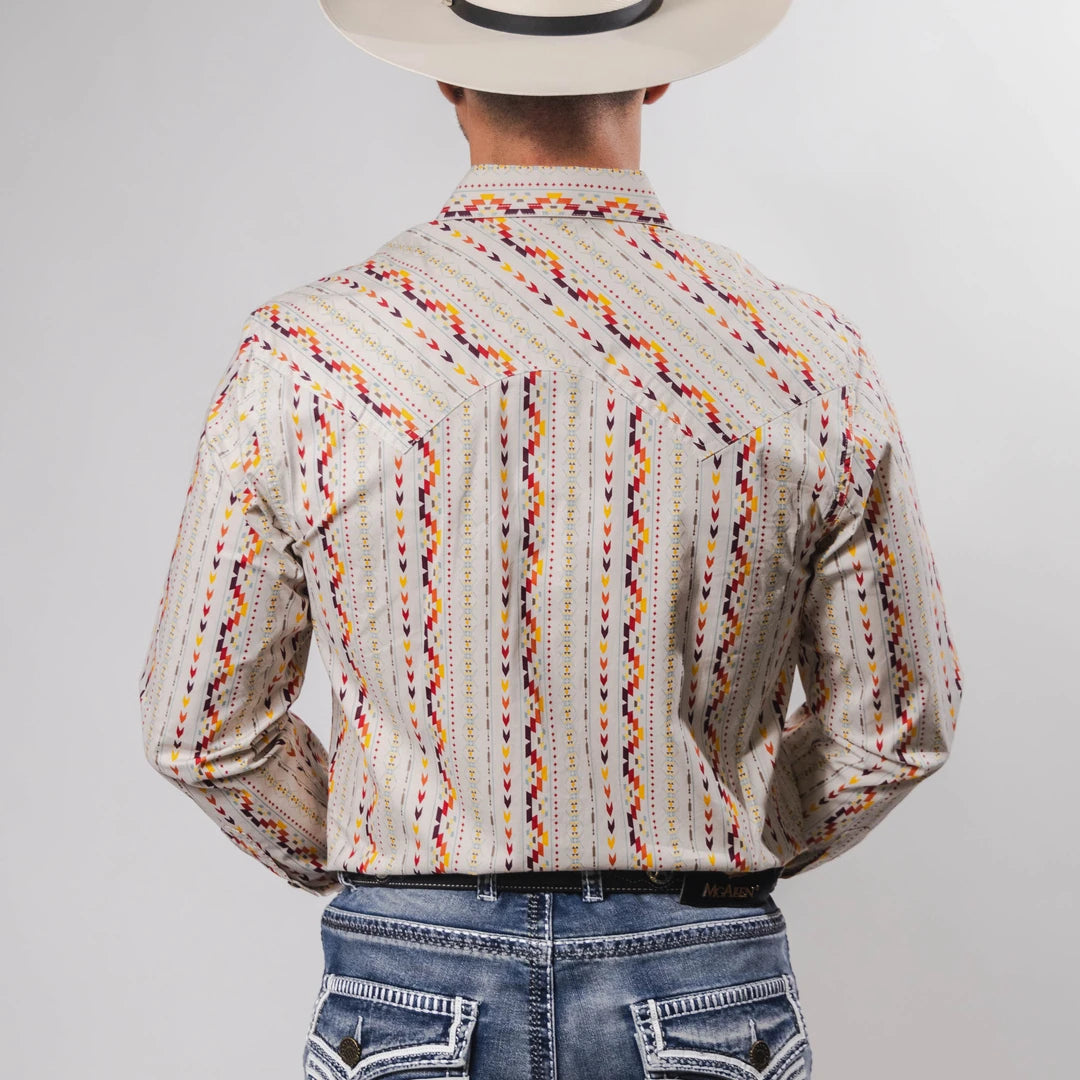 Camisa Rock&Roll Navajo Beige Colors 048