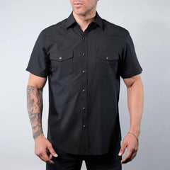 Camisa McAllen MC Performance Negra 074