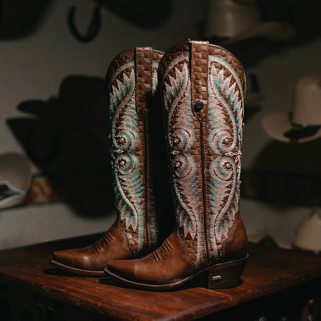 Bota Athiri Miztli Cavalier Café 008