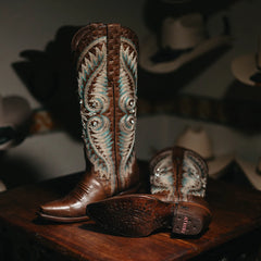 Bota Athiri Miztli Cavalier Café 008