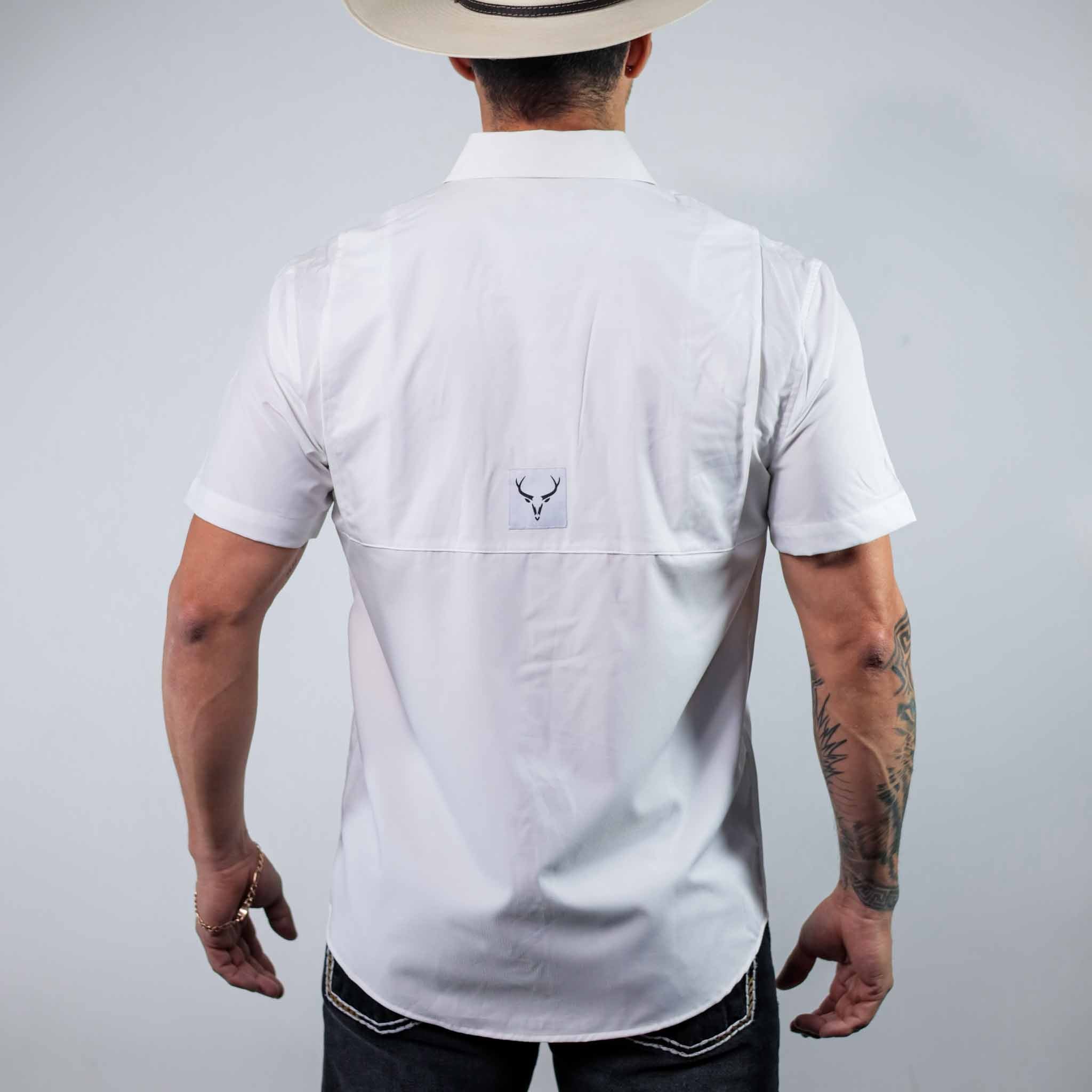 Camisa McAllen MC Performance Blanca 076