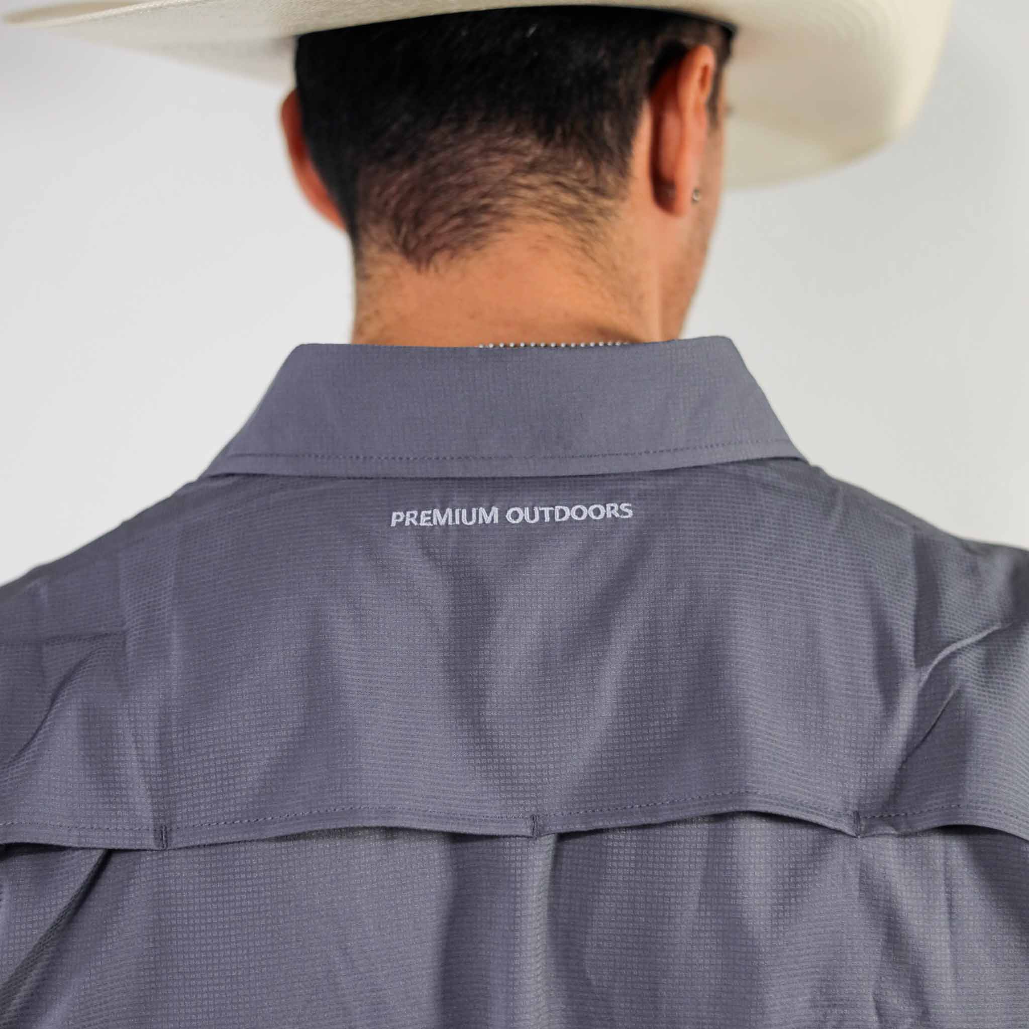Camisa 5th Ranch Lisa Performance Gris 009