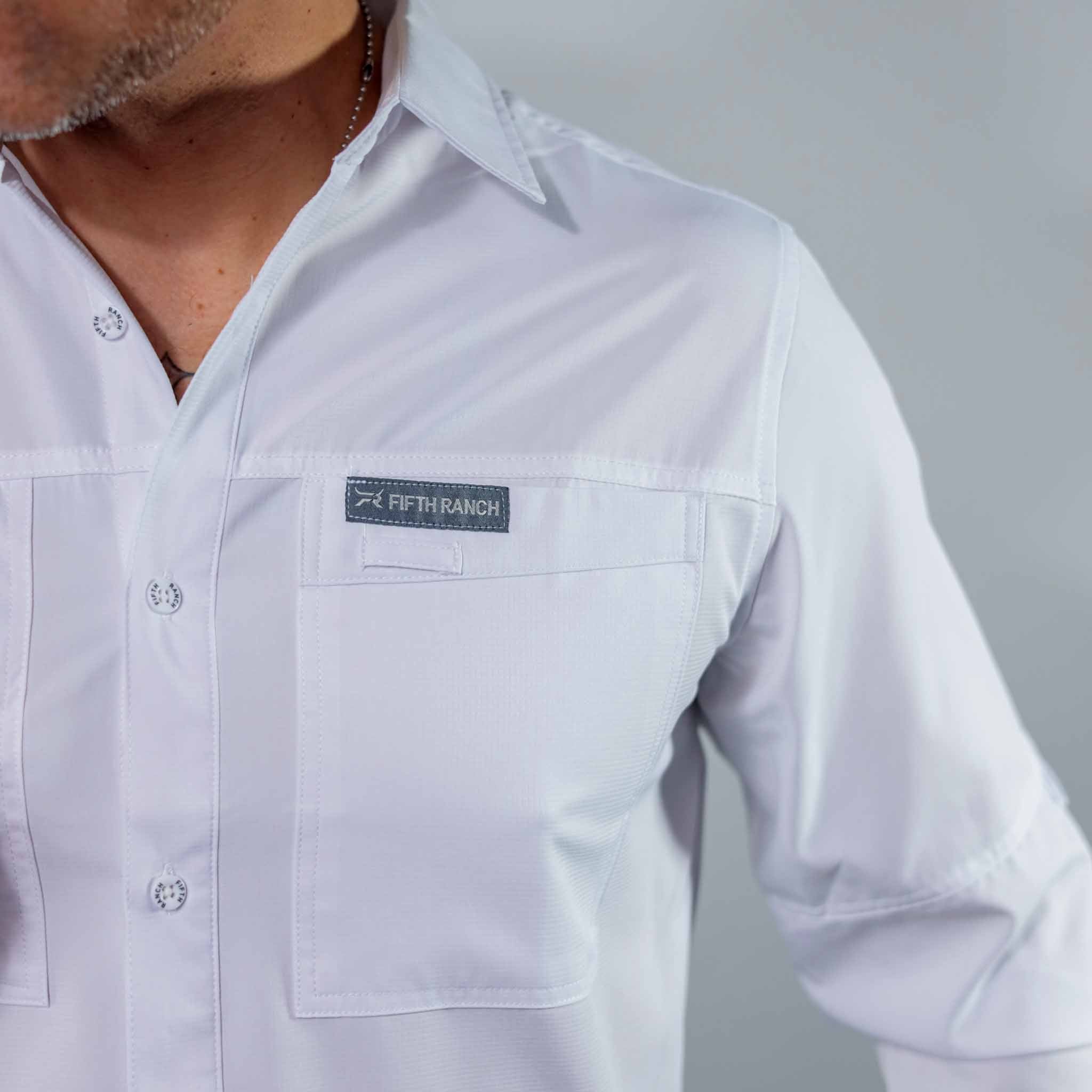 Camisa 5th Ranch Lisa Performance Blanco 012