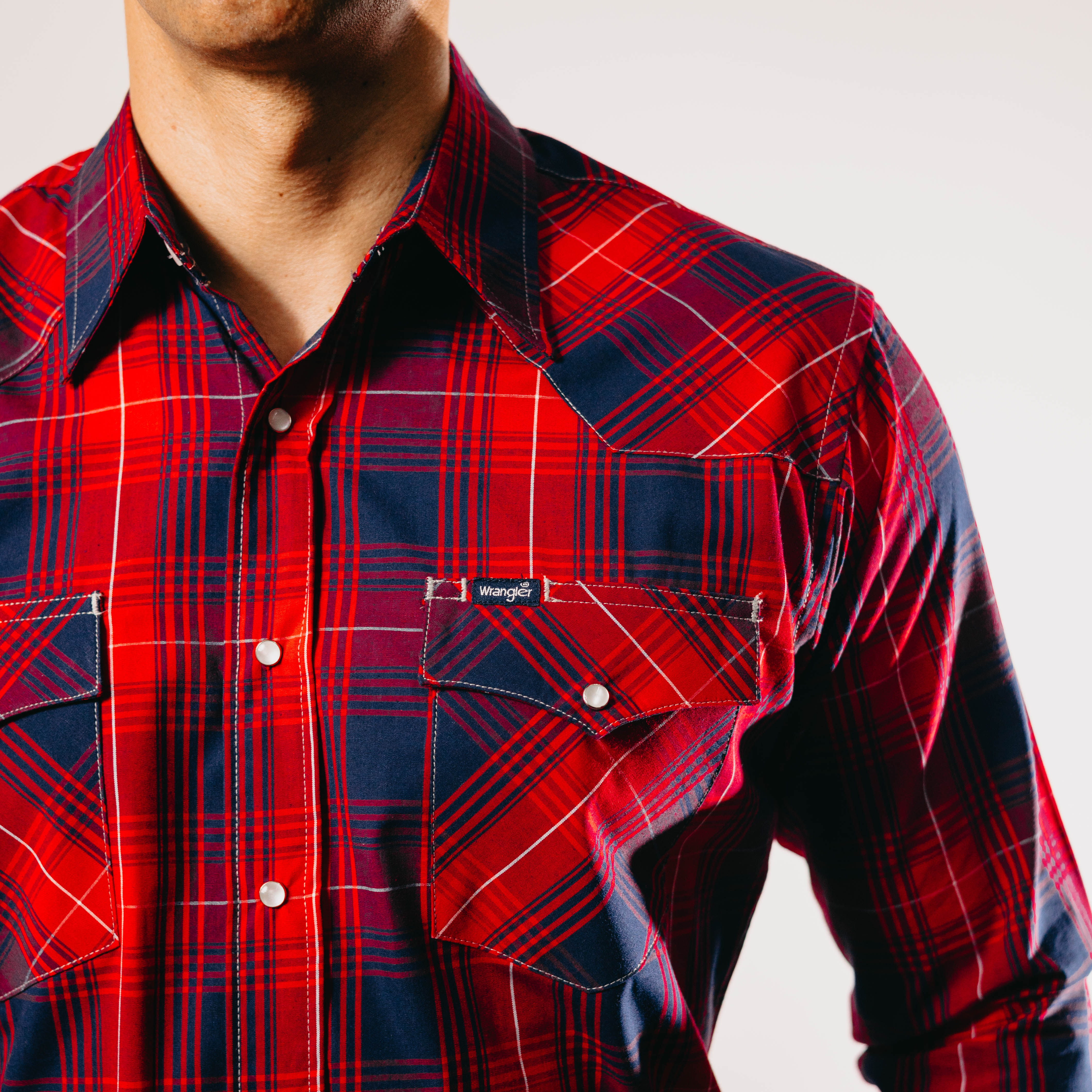 Camisa Wrangler Cua Rojo 206