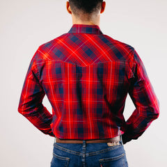 Camisa Wrangler Cua Rojo 206